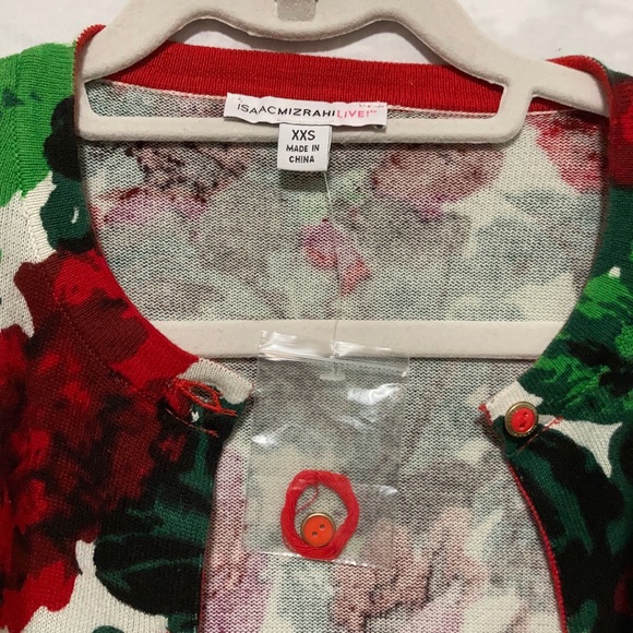 Floral Cardigan by Isaac Mizrahi. - Picture 3 of 7
